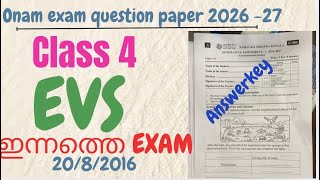 Class 4 EVS | Today’s Exam Answer Key | Question Paper Discussion | Parents & Teachers Guide