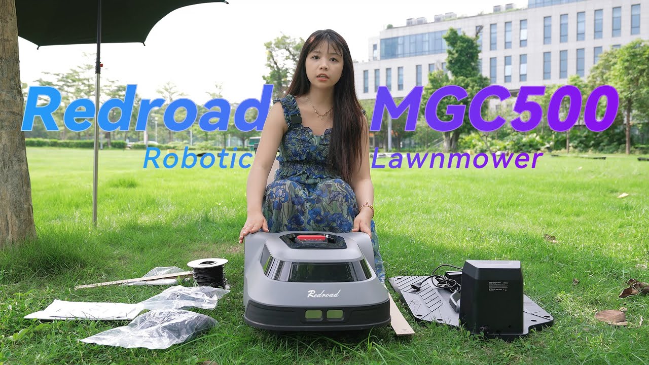 Redroad MGC500 Robotic Lawnmower Unboxing & First Use Guide: Advanced Lawn Care Technology
