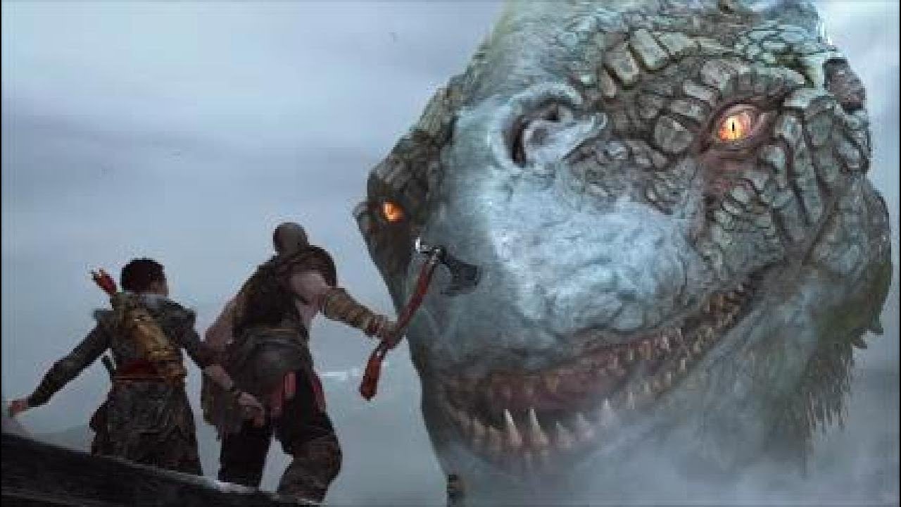 God of War Ragnarok: La historia de Jormungandr - YouTube