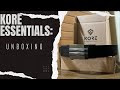Kore Essentials EDC Belt Unboxing