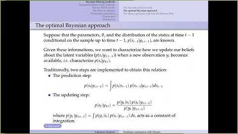Nonlinear filters and DSGE models: 1. Bayesian filtering methods