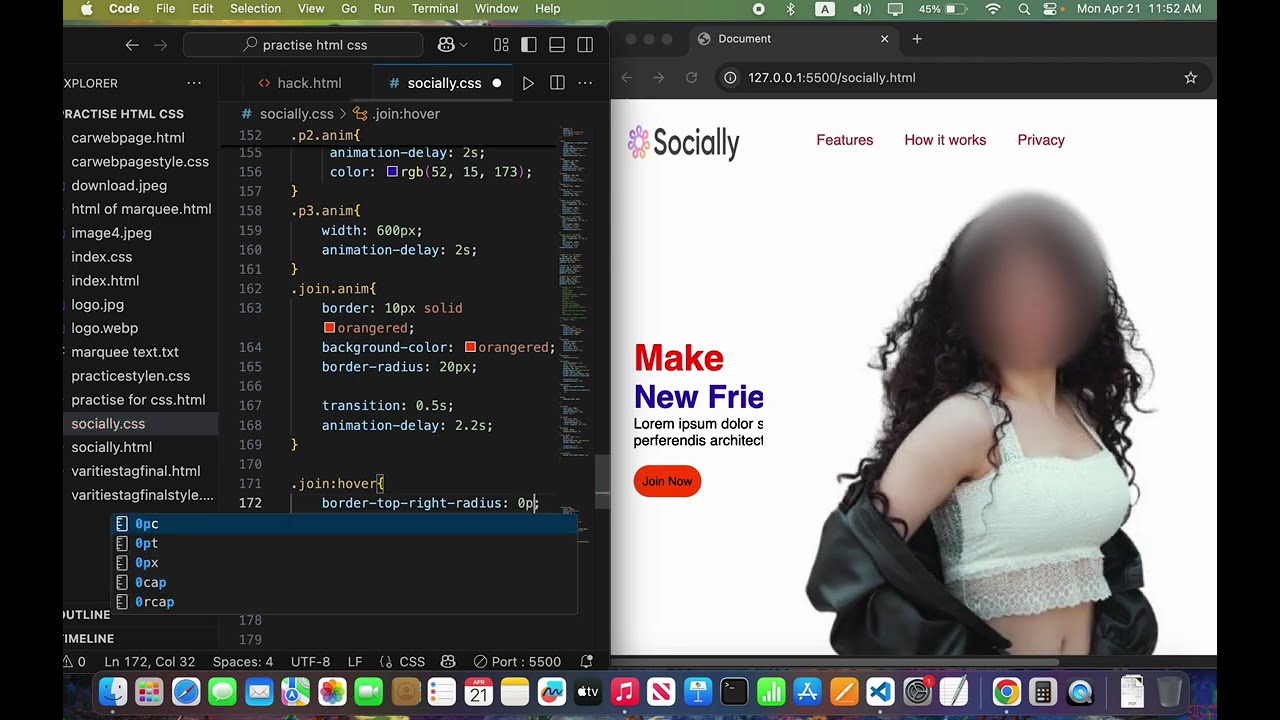 How to make "Pill-shaped hover effect"on any Button