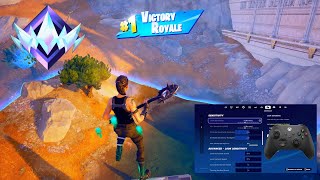 Xbox Series X Fortnite Chapter 5 RANKED Solo Gameplay + (Best controller settings)