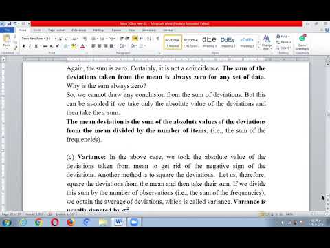 محاضره Measures Of Dispersion مبادئ الإحصاء د علاء هاشم 