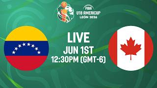 Venezuela v Canada | Full Basketball Game | FIBA U18 AmeriCup 2026