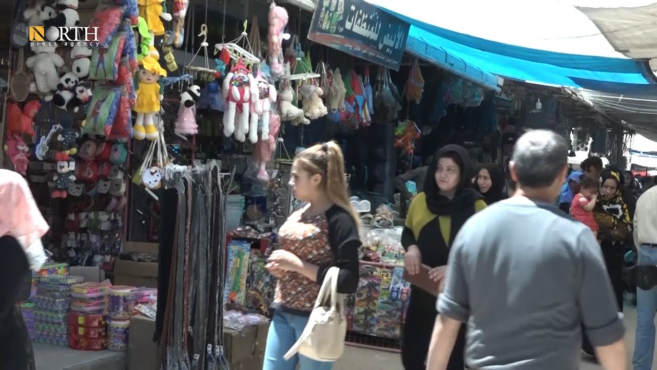 القامشلي – آراء السكان والتجار في سوق القامشلي حول ارتفاع الأسعار – نورث برس