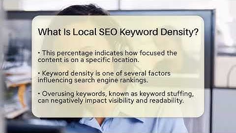 What Is Local SEO Keyword Density? - SearchEnginesHub.com