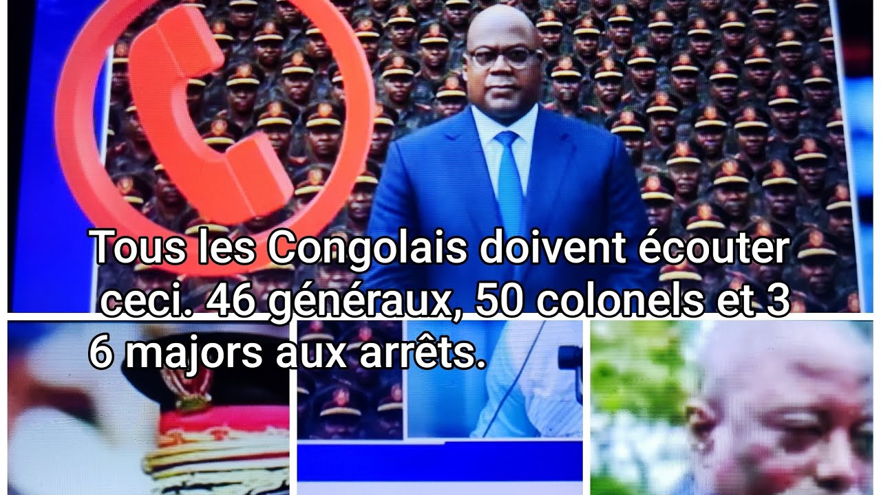 Tous les Congolais doivent écouter ceci 