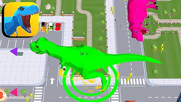 Dinosaur Rampage - All Levels Gameplay Android,ios (Part 6)