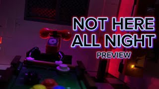 FNaF - Not Here All Night PREVIEW | Song by @dagames