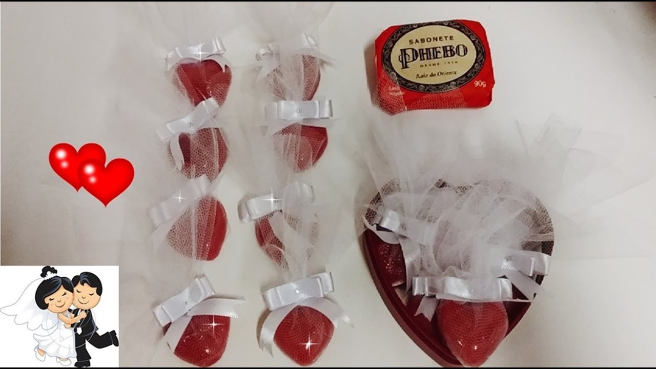 DIY : MINI SABONETE PARA LEMBRANCINHA / Eu usei no meu CASAMENTO