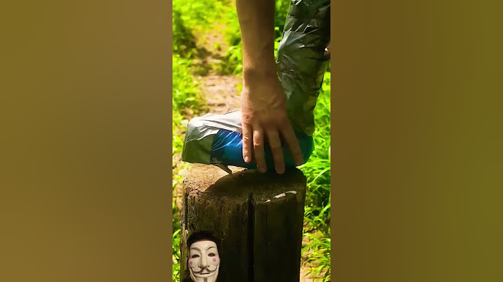 Survival skills: A great idea with duct tape #survival #lifehacks #camping #survivalhacks