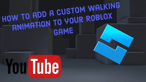 How to Add a Custom Walking Animation in Roblox Studio (2025)