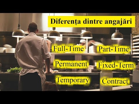 Ep.97 - Diferenta intre Full Time, Part-Time, Permanent, Temporary, Fixed-Term si Contract