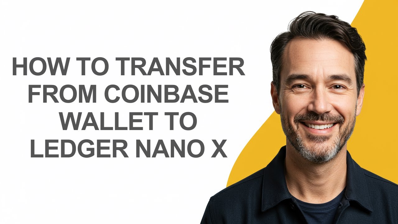 How To Transfer From Coinbase Wallet To Ledger Nano X - KevinHowTo