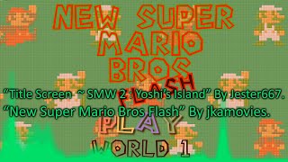 New Super Mario Bros. Flash ~ Main-Menu SOUNDTRACK!
Instagram: https://www.instagram.com/kevintraian/
This is an extended version of the song that plays during the main-menu of the flash-game entitled New Super Mario Bros. Flash. The song thats been used for the title-screen of this flash-game is a remix made by the user Jester667 on Newgrounds, of the title theme of the 1995 platform-game developed and published by Nintendo, entitled Super Mario World 2: Yoshis Island. The original song was composed by Koji Kondo. New Super Mario Bros. Flash is a flash-game, created by a guy named Josh Anderson aka. JKAmovies & released on September 11, 2008, on Newgrounds, which is based off the 2006 platform side-scrolling video-game developed and published by Nintendo for the Nintendo DS, entitled New Super Mario Bros. Want more content like this? Then dont forget to leave a LIKE, COMMENT & SUBSCRIBE TO THE CHANNEL!
Credits: JKAmovies (flash-game), Jester667 (remix).
Listen The Music Here: https://www.newgrounds.com/audio/listen/57815
Play The Game Here: https://www.newgrounds.com/portal/view/459431
Video made by: #kevinutx
#superkevinuts #newsupermariobros #flashgames #soundtrack New Super Mario Bros. Flash ~ Main-Menu SOUNDTRACK!