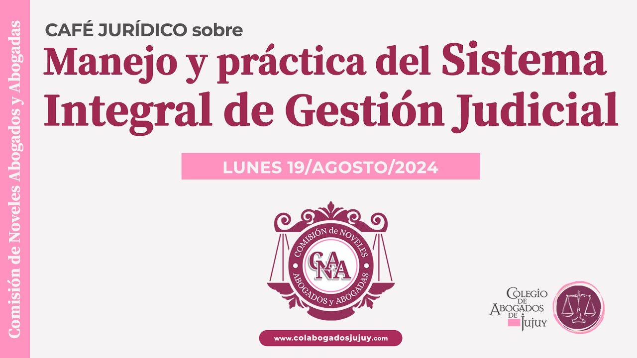 💻📱 Manejo y Práctica del SIGJ