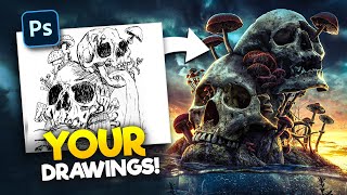 Photoshopping YOUR Drawings! | Realistified! S2E5