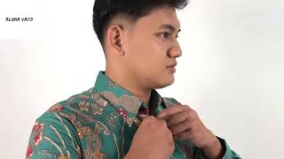 Baju Kemeja Kameja Atasan Hem Pakaian Batik Pria Lengan Panjang Setelan Kimono Prabuseno Keris Kasual Casual Bapak Moc Manzone Pria PCW084