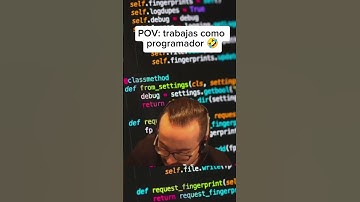 POV: Trabajas como #programador 🤣 - #programaciónEnEspañol