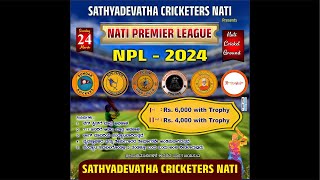 NPL//sathyadevathe cricketers nati//