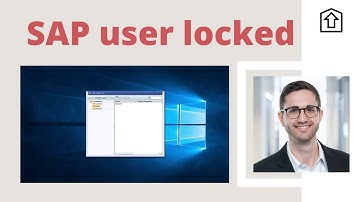 SAP user is locked - What to do?