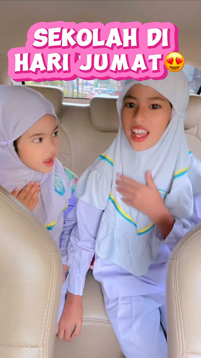 DISTA PAKAI HIJAB SEKOLAH DI HARI JUMAT😍#trending #shortviral