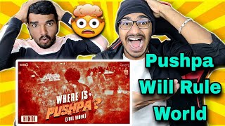 Where is Pushpa? | Pushpa 2 Teaser | Reaction & Review | Allu Arjun | Sukumar |