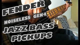 Fender Gen 4 Noiseless™ Jazz Bass® Pickups