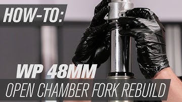 How To Rebuild Fork Seals on WP 48MM Open Chamber Forks