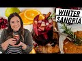 Simple Winter Sangria with Cozy Spices