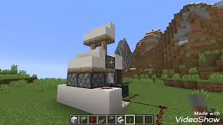 Minecraft:2 Redstone hack build in pc(Secret base ,printer)