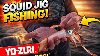Northeast Squid Fishing!!(Yo-Zuri Squid Jigs) 