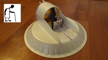 Another Styrofoam Plate Hovercraft