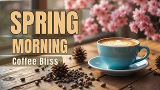 Relaxing Spring Morning Coffee Ambience ☕ Soft Jazz & Cozy Window Vibes for Stress Relief screenshot 5
