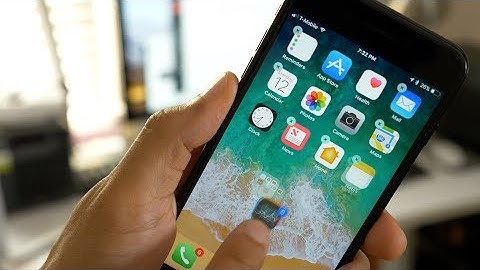 Move multiple apps on iPhone using iOS 11 drag and drop