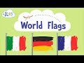 Flags and Geography of Italy