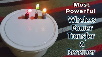 Make Mini Powerfull Wireless Power Transmission #shorts