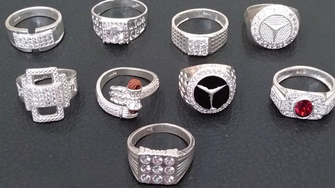 Latest Design Silver Rings at Rs 2814/piece | 925 खरी चांदी की अंगूठी in  Jaipur | ID: 4125186297