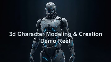 My 3d Character Modeling & Creation Demo Reel