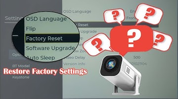 ❓#FAQ |  Gimbal M1 Projector: Factory Reset Tutorial Demo