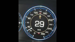 Cadillac Escalade 6.2 0-110 Kmh Acceleration. Model 2015