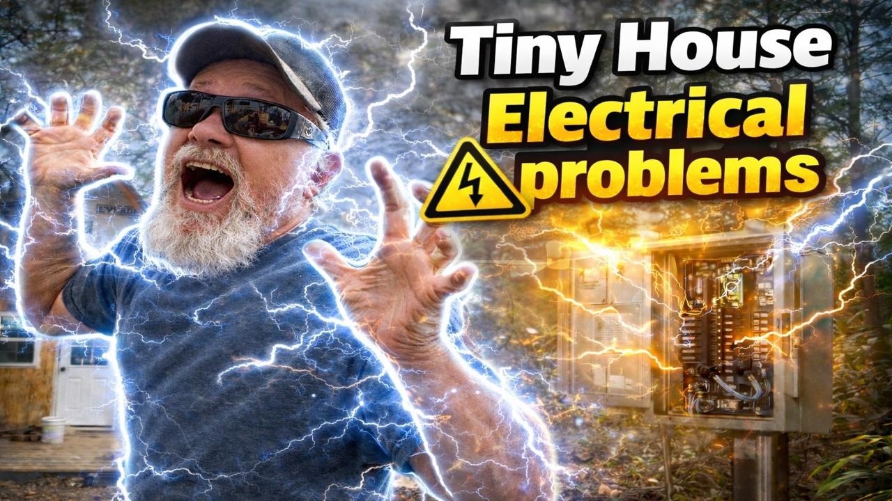 Electrical Problems at the Tiny House. When will we get electric hooked ...