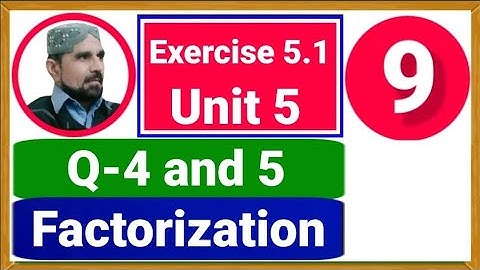 exercise 5.1 class 9 | exercise 5.1 unit 5 class 9 math | Sir Abbas#abbasmaths