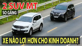 So sánh Ford Everest MT 2019 và Toyota Fortuner MT 2019 - Xe nào lợi cho kinh doanh? | TIPCAR TV