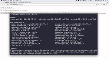 CentOS OpenStack Clients