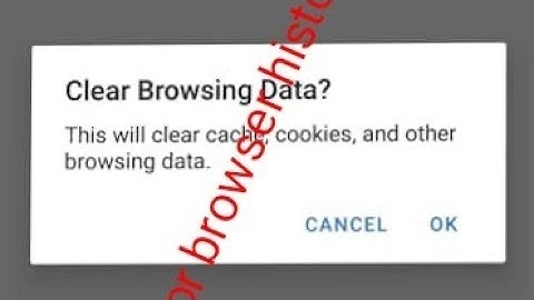 Clear Browsing History on Trust Wallet