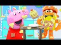 Peppa Pig Official Channel | Peppa Pig's Funny Cake | Play-Doh Show Stop Motion