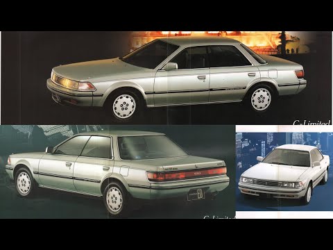 1988.11.＜初代(1st)＞後期CARINA カリーナ ED 4ドアハードトップT16