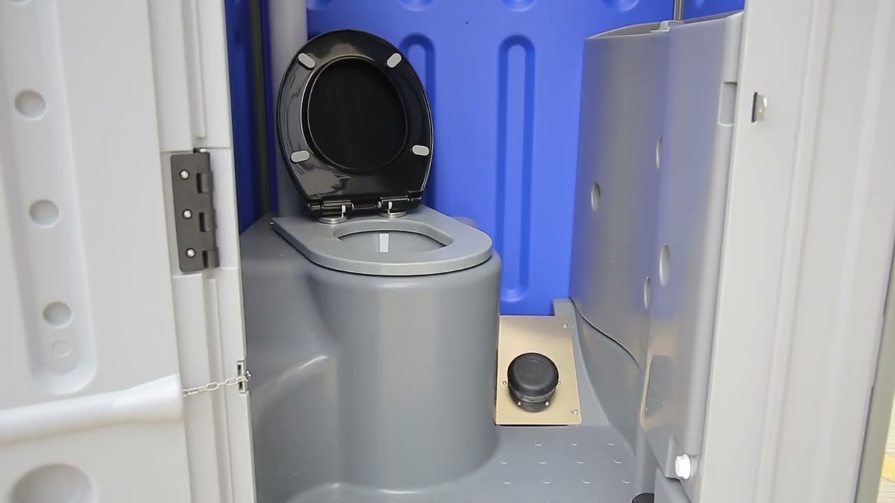 TPT H14A Portable Flush Toilet 410L Waste Tank Outdoor Plastic Toilet